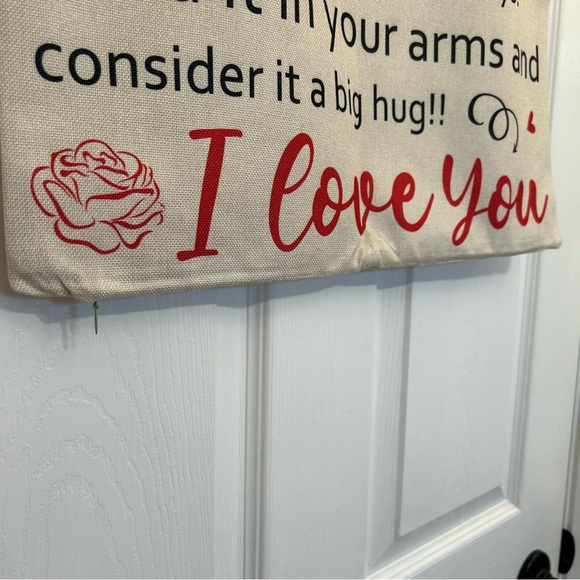 To My Girlfriend… Throw Pillow Case - Picture 6 of 9